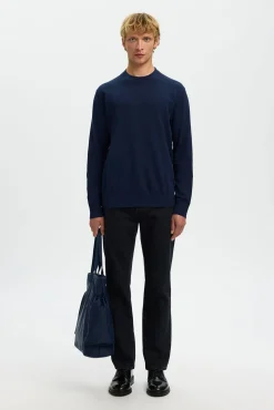 Hombre Selected Jerséis>Jersey ligero 100% algodón orgánico