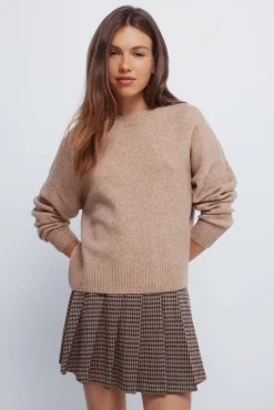 Mujer Springfield Jerséis>Jersey liso cuello redondo