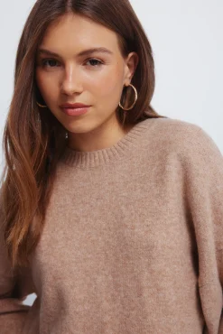 Mujer Springfield Jerséis>Jersey liso cuello redondo