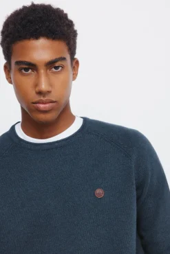 Hombre Springfield Jerséis>Jersey liso cuello rulo