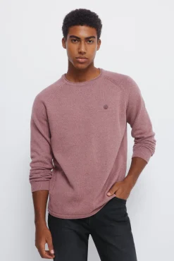 Hombre Springfield Jerséis>Jersey liso cuello rulo