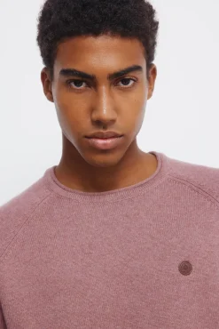 Hombre Springfield Jerséis>Jersey liso cuello rulo