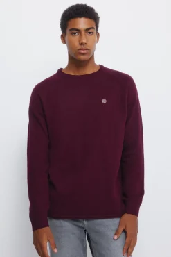 Hombre Springfield Jerséis>Jersey liso cuello rulo