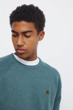 Hombre Springfield Jerséis>Jersey liso cuello rulo