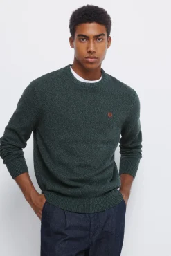 Hombre Springfield Jerséis>Jersey liso fantasía torzal