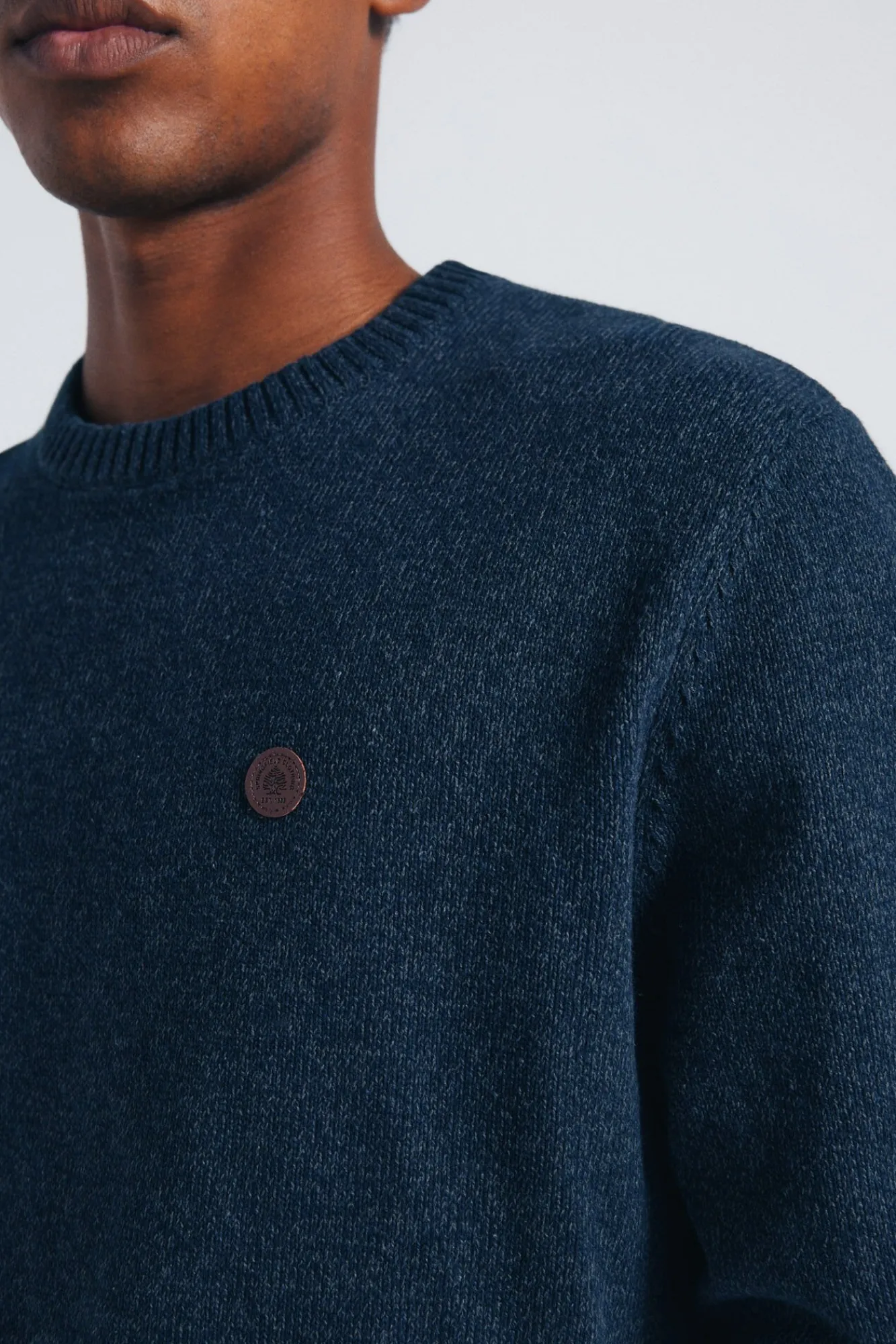 Hombre Springfield Jerséis>Jersey liso fantasía torzal