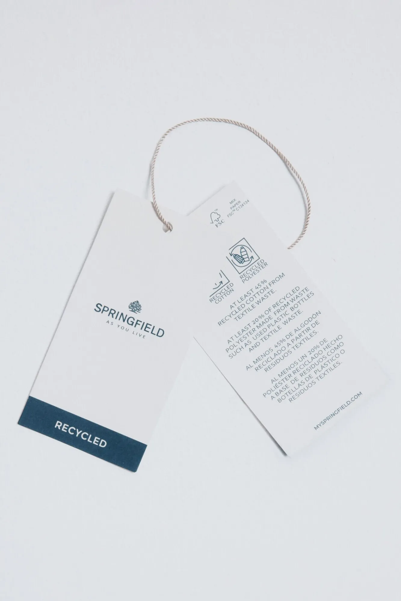 Hombre Springfield Jerséis>Jersey liso fantasía torzal