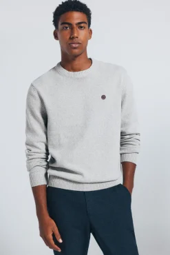 Hombre Springfield Jerséis>Jersey liso fantasía torzal