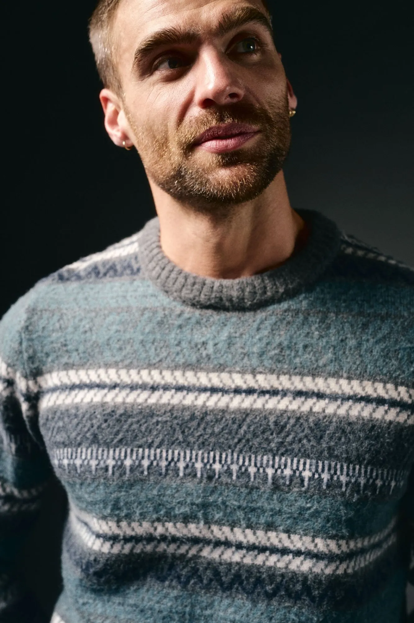 Hombre OOTO Jerséis>Jersey navideño cuello caja