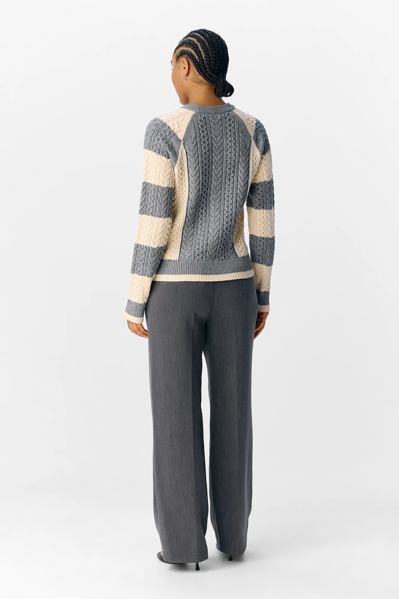 Mujer Object Jerséis>Jersey ochos bicolor