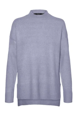 Mujer Vero Moda Jerséis>Jersey oversize de punto cuello alto