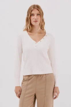 Mujer Cortefiel Jerséis>Jersey pico botones