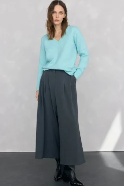 Mujer Pedro del Hierro Jerséis>Jersey pico detalles de mini ochos