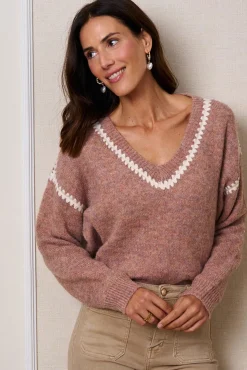 Mujer Polín Et Moi Jerséis>Jersey pico linda