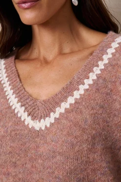 Mujer Polín Et Moi Jerséis>Jersey pico linda