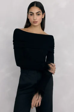 Mujer Pedro del Hierro Jerséis>Jersey plumas puño