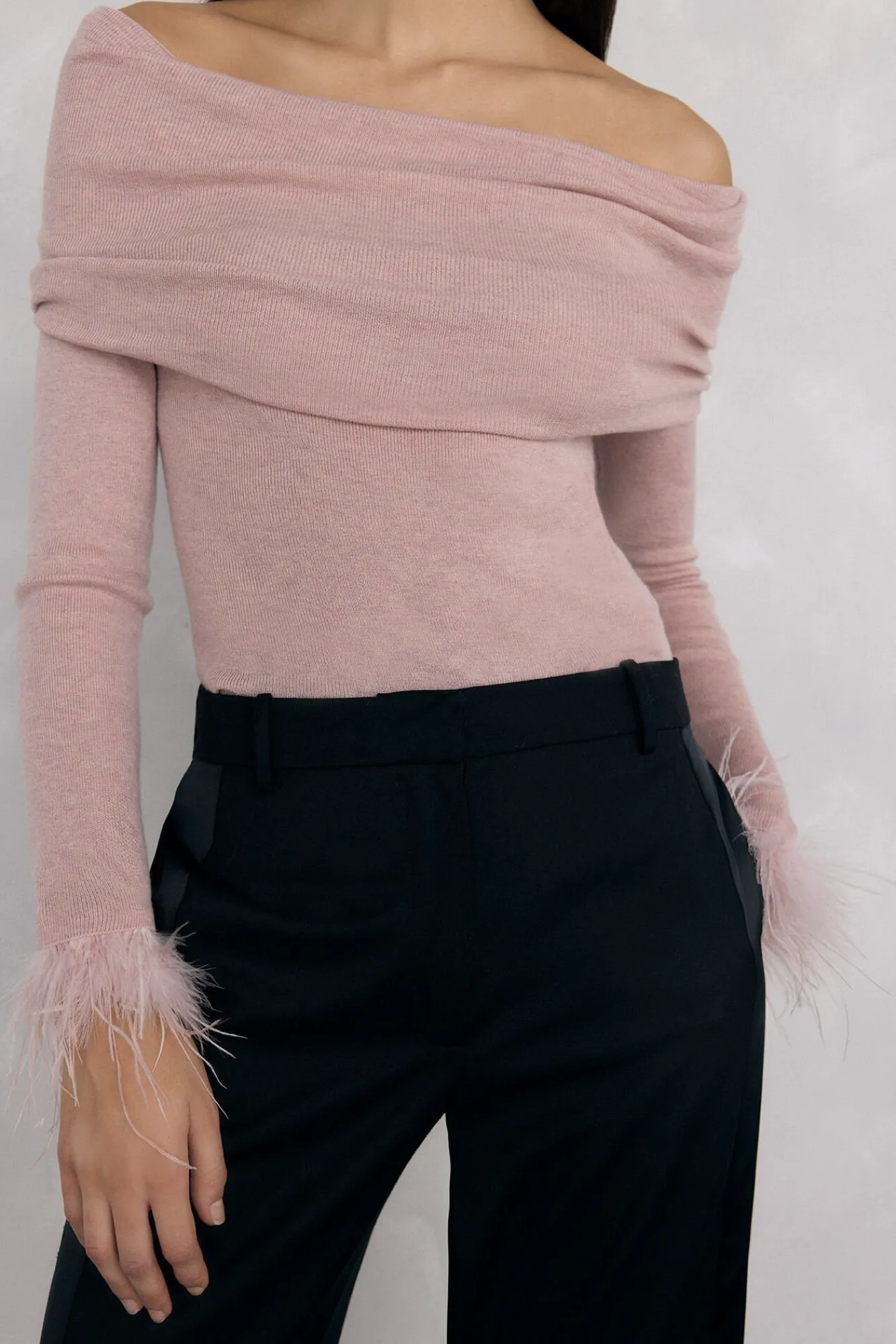 Mujer Pedro del Hierro Jerséis>Jersey plumas puño