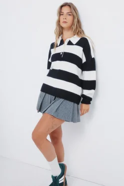 Mujer Springfield Jerséis>Jersey polo bordado