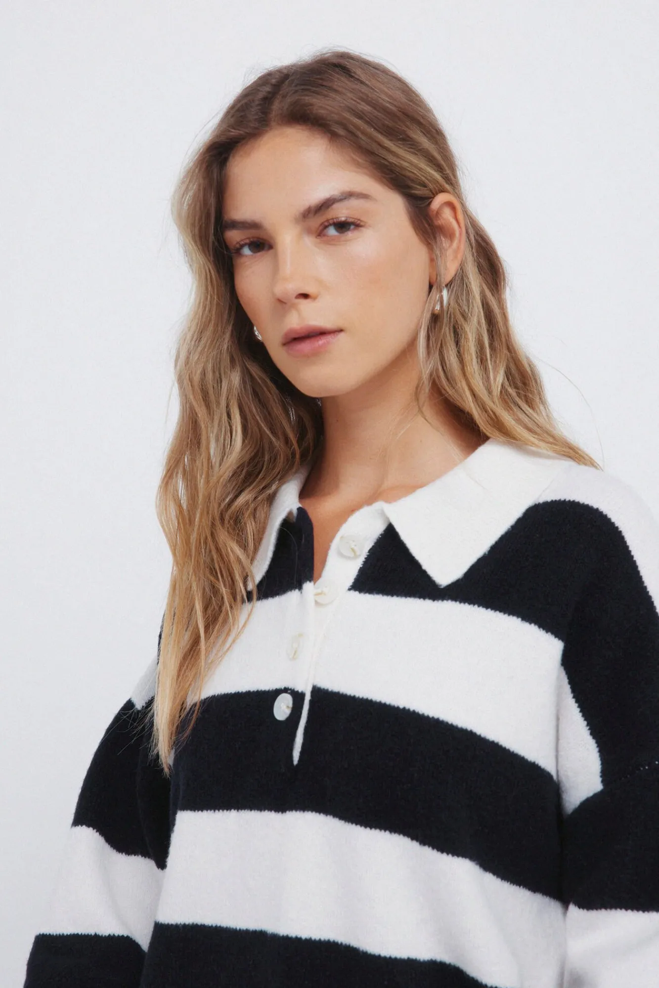 Mujer Springfield Jerséis>Jersey polo bordado