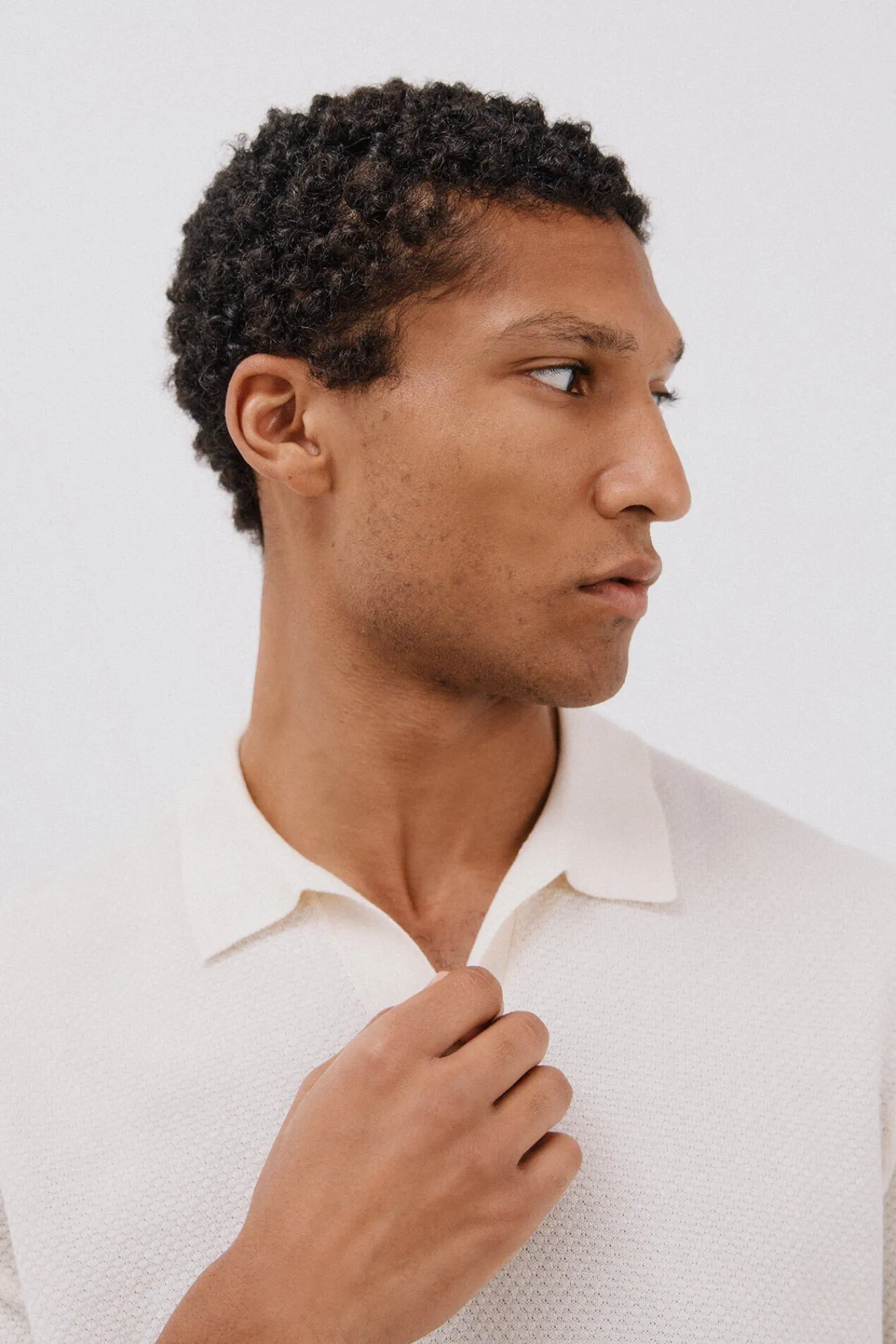 Hombre Cortefiel Polos>Jersey polo manga corta algodón estructura