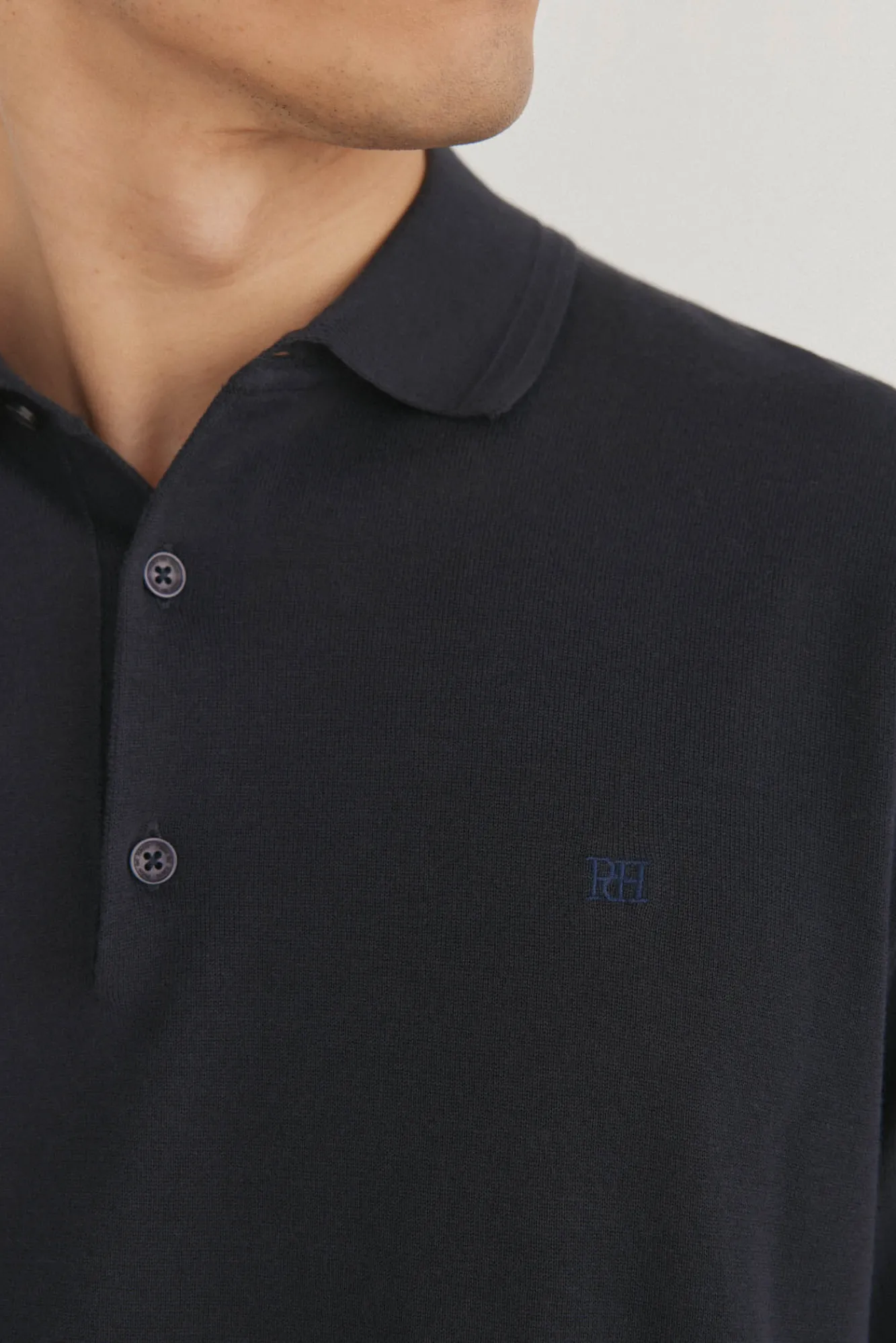 Hombre Pedro del Hierro Polos|Jerséis>Jersey polo premium manga corta algodón