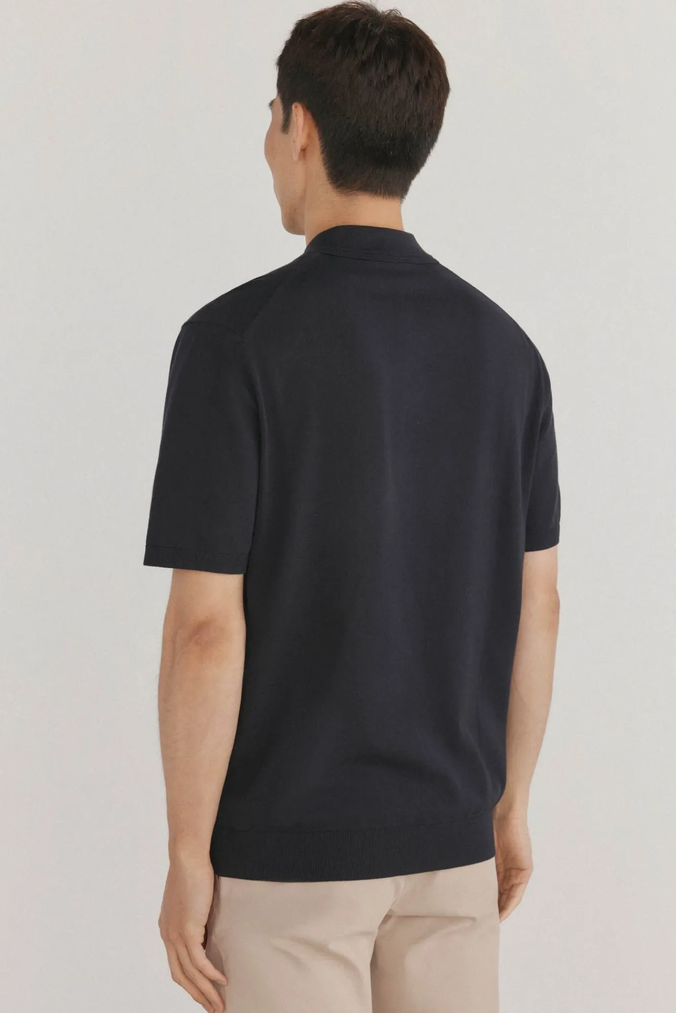 Hombre Pedro del Hierro Polos|Jerséis>Jersey polo premium manga corta algodón