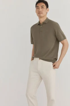 Hombre Pedro del Hierro Polos|Jerséis>Jersey polo premium manga corta algodón