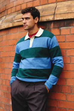 Hombre Springfield Polos|Jerséis>Jersey polo rayas anchas