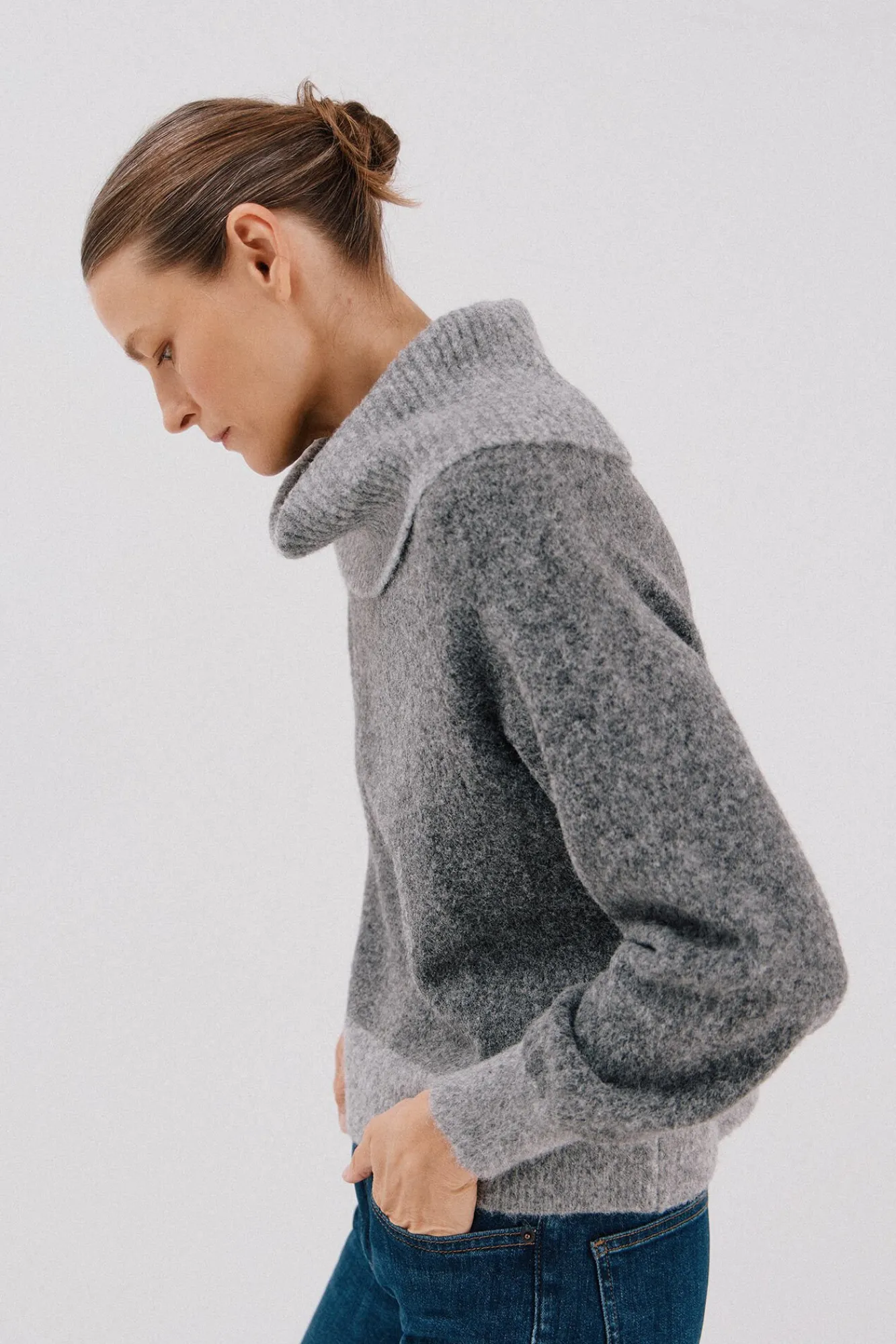 Mujer Cortefiel Jerséis>Jersey punto combinado