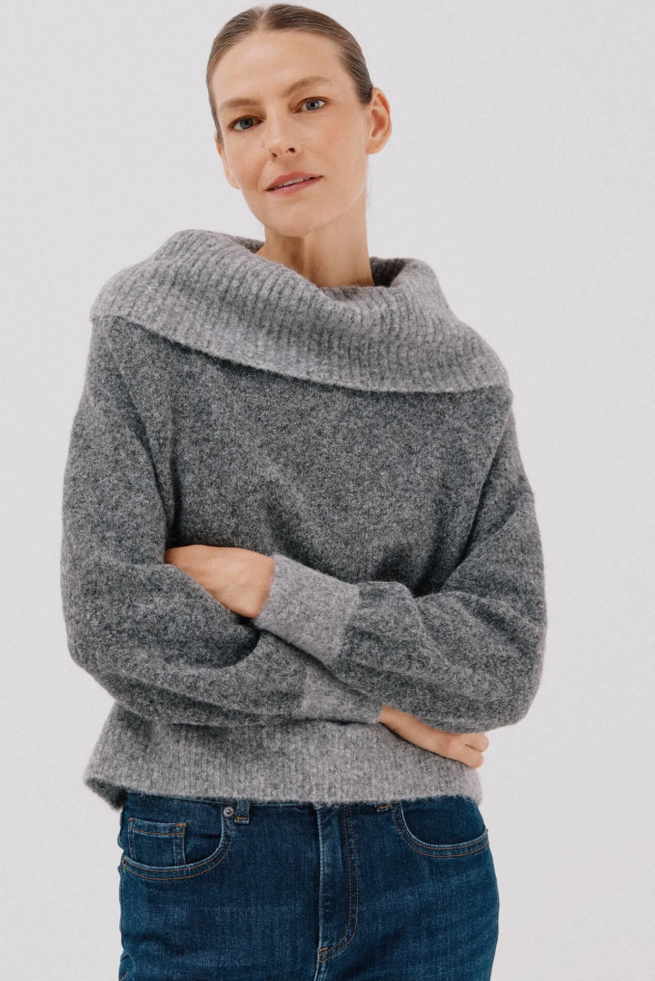 Mujer Cortefiel Jerséis>Jersey punto combinado