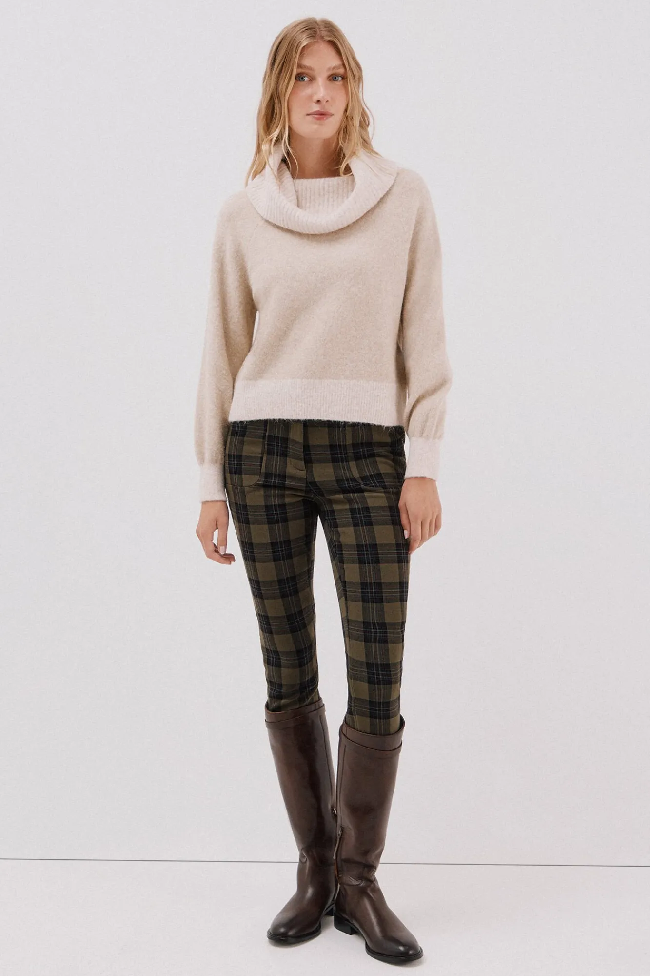 Mujer Cortefiel Jerséis>Jersey punto combinado