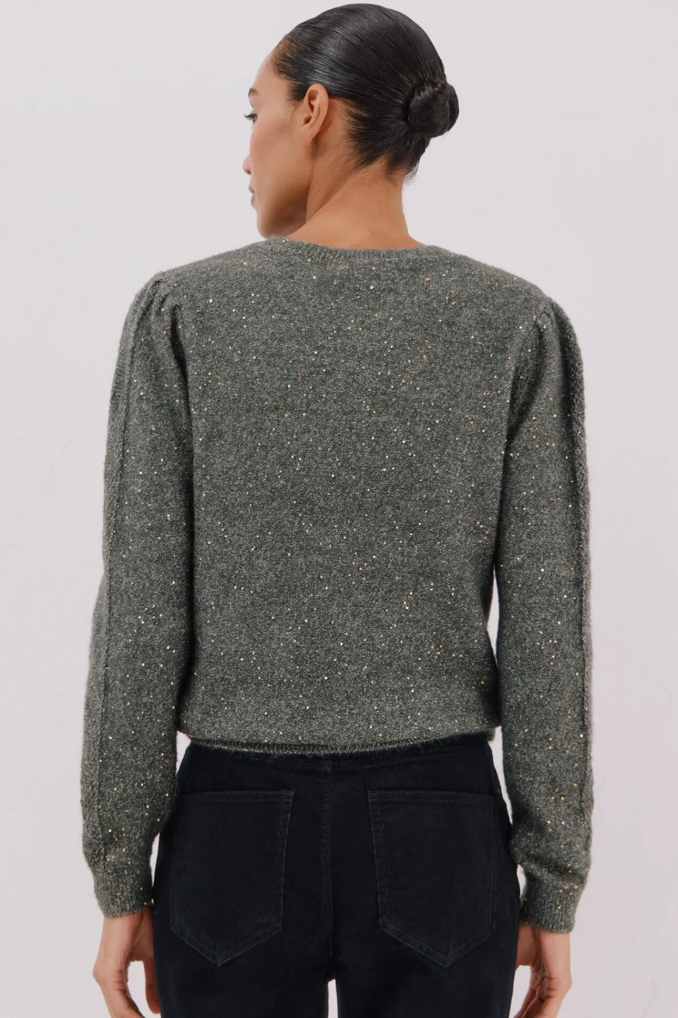 Mujer Cortefiel Jerséis>Jersey punto lentejuelas