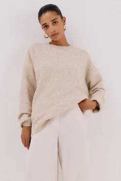 Mujer Cortefiel Jerséis>Jersey punto lentejuelas