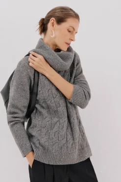 Mujer Cortefiel Jerséis>Jersey punto lentejuelas