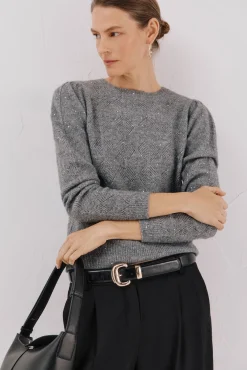 Mujer Cortefiel Jerséis>Jersey punto lentejuelas