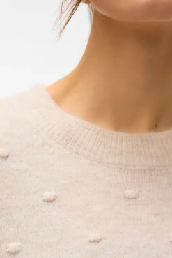 Mujer Vero Moda Jerséis>Jersey punto lunares con textura