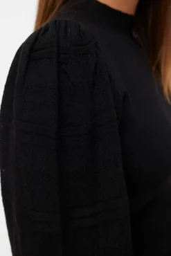 Mujer Vero Moda Jerséis>Jersey punto manga efecto encaje