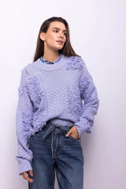 Mujer Object Jerséis>Jersey punto patchwork