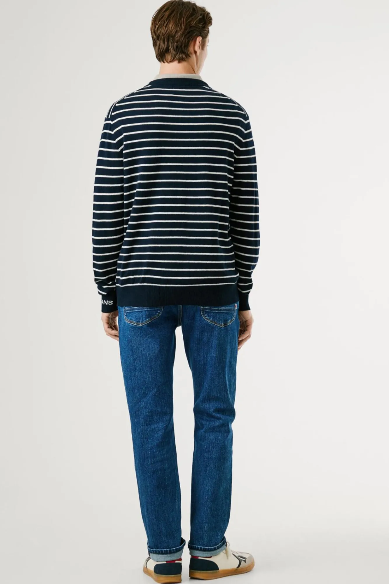 Hombre Pepe Jeans Jerséis>Jersey Punto Rayas Fit Regular