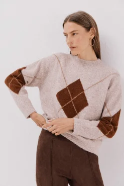 Mujer Cortefiel Jerséis>Jersey punto rombos