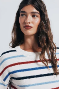 Mujer Springfield Jerséis>Jersey rayas