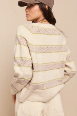 Mujer Slowlove Jerséis>Jersey rayas