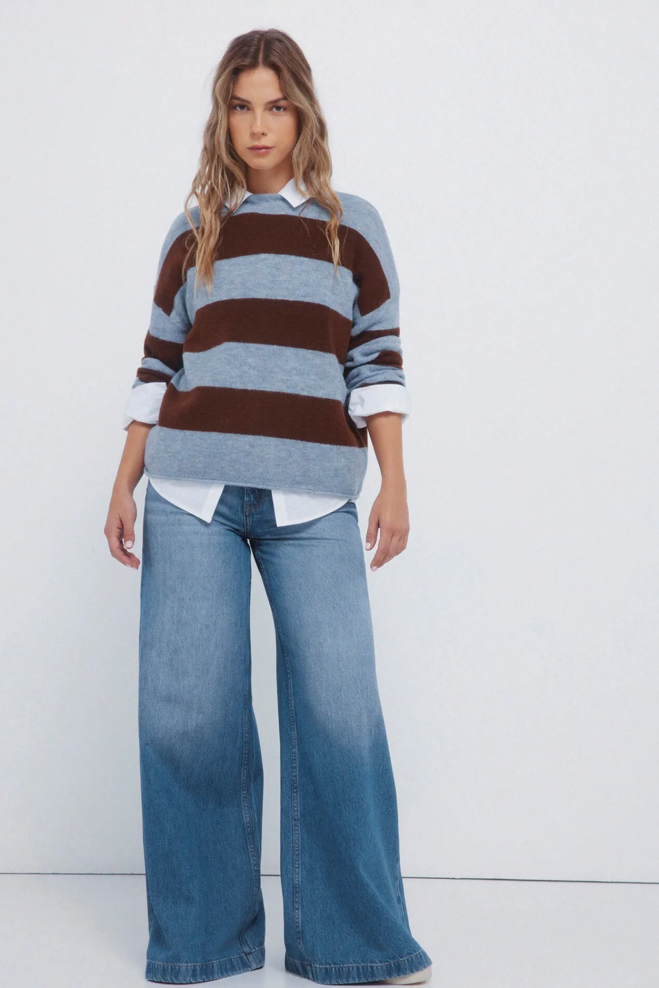 Mujer Springfield Jerséis>Jersey rayas anchas