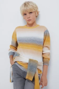 Niños Springfield Kids Jerséis>Jersey rayas naranjas niño