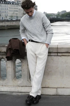 Hombre Pedro del Hierro Jerséis>Jersey rombos cuello redondo