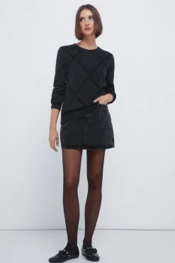 Mujer Springfield Jerséis>Jersey rombos lentejuelas