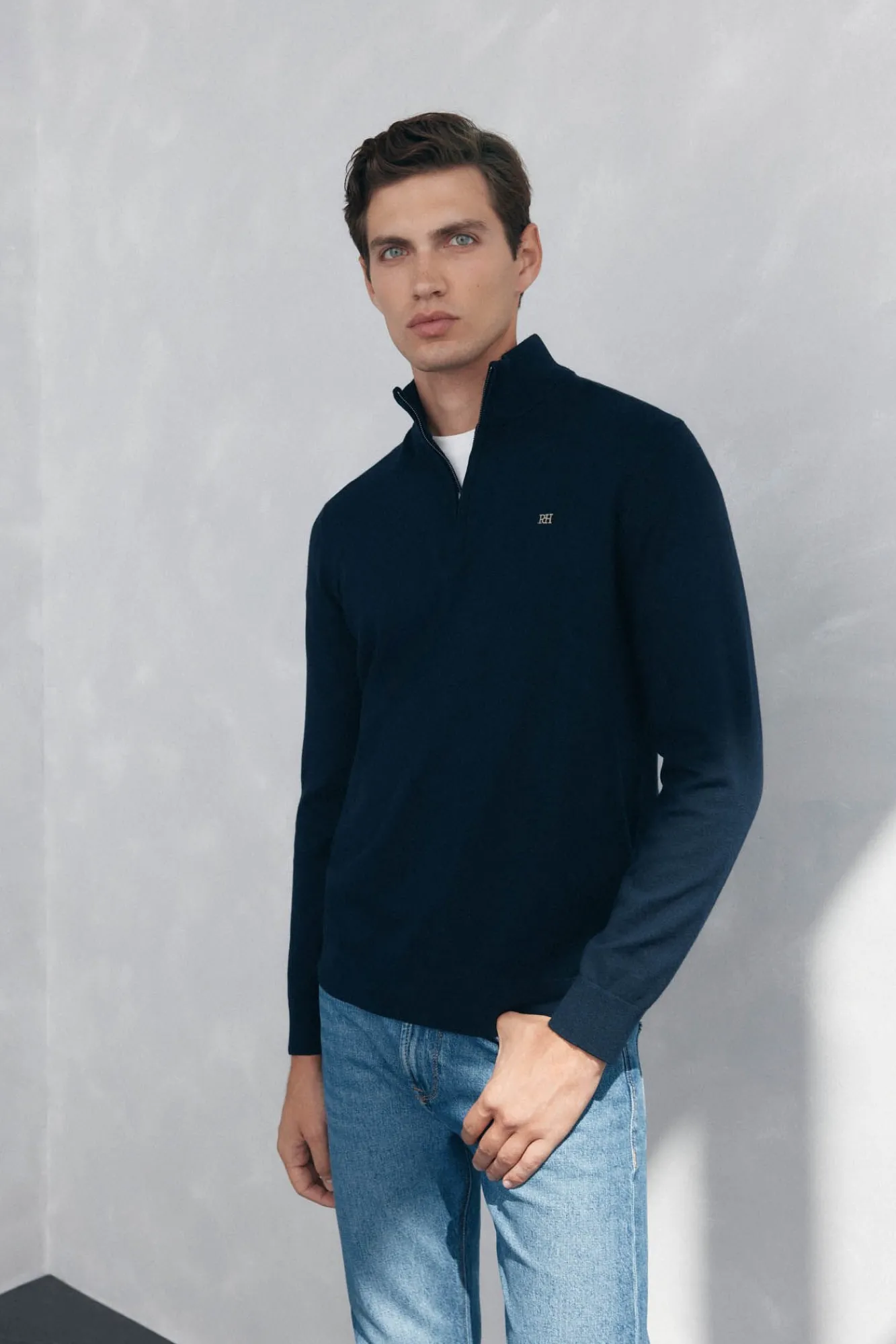 Hombre Pedro del Hierro Jerséis>Jersey semicisne