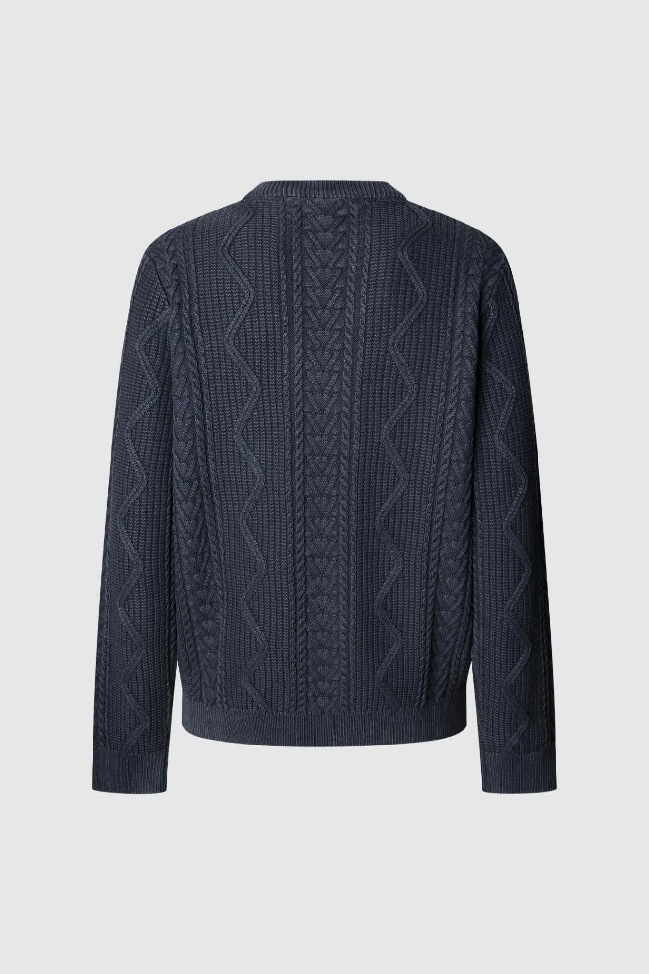 Hombre Pepe Jeans Jerséis>Jersey Trenzado Cuello Redondo