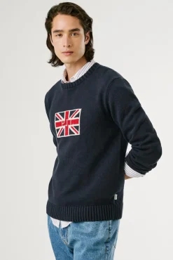 Hombre Pepe Jeans Jerséis>Jersey Union Jack Fit Regular