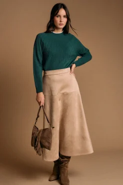 Mujer Polín Et Moi Jerséis>Jersey verde Iria